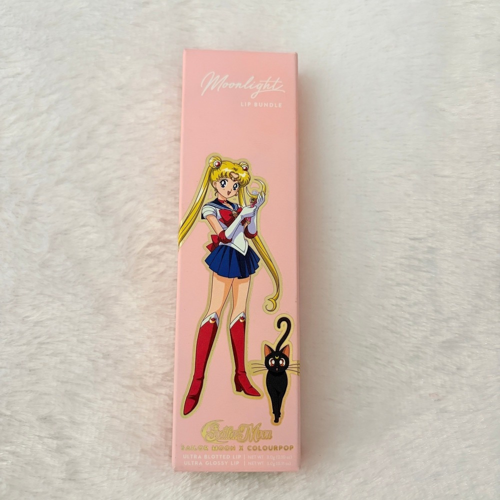 ColourPop Sailor Moon Moonlight‎ Lip Bundle Women Pink Ultra Blotted Glossy Lip